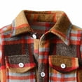 thumbnail image 4 of Edvintorg 3Months-10Years Little Boys Flannel Shirt Coat And Jacket Autumn Toddlers Plaid Long Sleeve Tops Children Outwear Kids Boys Winter Jacket, 4 of 6