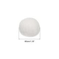 thumbnail image 2 of Wool Felt Balls Beads Woolen Fabric 3cm 30mm White for Home Crafts 10Pcs, 2 of 5