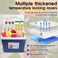 thumbnail image 4 of Cooler LifeBROS 10L/11Qt Aislado Portátil Antiderrames Azul, 4 of 8
