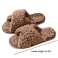 thumbnail image 2 of Ficarrico Zapatillas de casa de algodón lavables para mujer, para dormir en casa, zapatos de dormitorio interior, 2 of 5