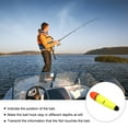 thumbnail image 6 of Uxcell 2.8oz Fishing Slip Bobbers 4 Pack EVA Fishing Float Yellow, 6 of 6