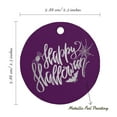 thumbnail image 6 of Inkdotpot Pack Of 100 Real Silver Foil Paper Tags Happy Halloween Halloween Favor Hang Tags, 6 of 7