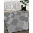 thumbnail image 3 of Ahgly Company Machine Washable Indoor Rectangle Transitional Dark Gray Area Rugs, 7' x 10', 3 of 7