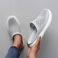 thumbnail image 1 of Zapatos de mujer para mujer, informales, diarios, con punta cerrada, plataforma, media pantuflas de malla Wmkox8yii ytu8957, 1 of 8