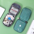 thumbnail image 2 of Cateissary Organizador de emergencia Cierre de cremallera Bolsa de almacenamiento portátil vacía Bolsillos Estudiantes Caja de herramientas de Type3 NO3, 2 of 6