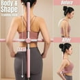 thumbnail image 5 of Yoga Stange - Yoga Bar Posture Correction, 3 mm Stainless Steel for Back & Neck, Anti-Buckle Yoga Stick, Gymnastics Stick with Stainless Steel Core & Foam for Adults & Children, 5 of 6