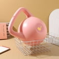thumbnail image 1 of OULII Kettle Ball Workout Equipment For Strength Training In Pink PE For Travel Training 1Pcs, 1 of 6