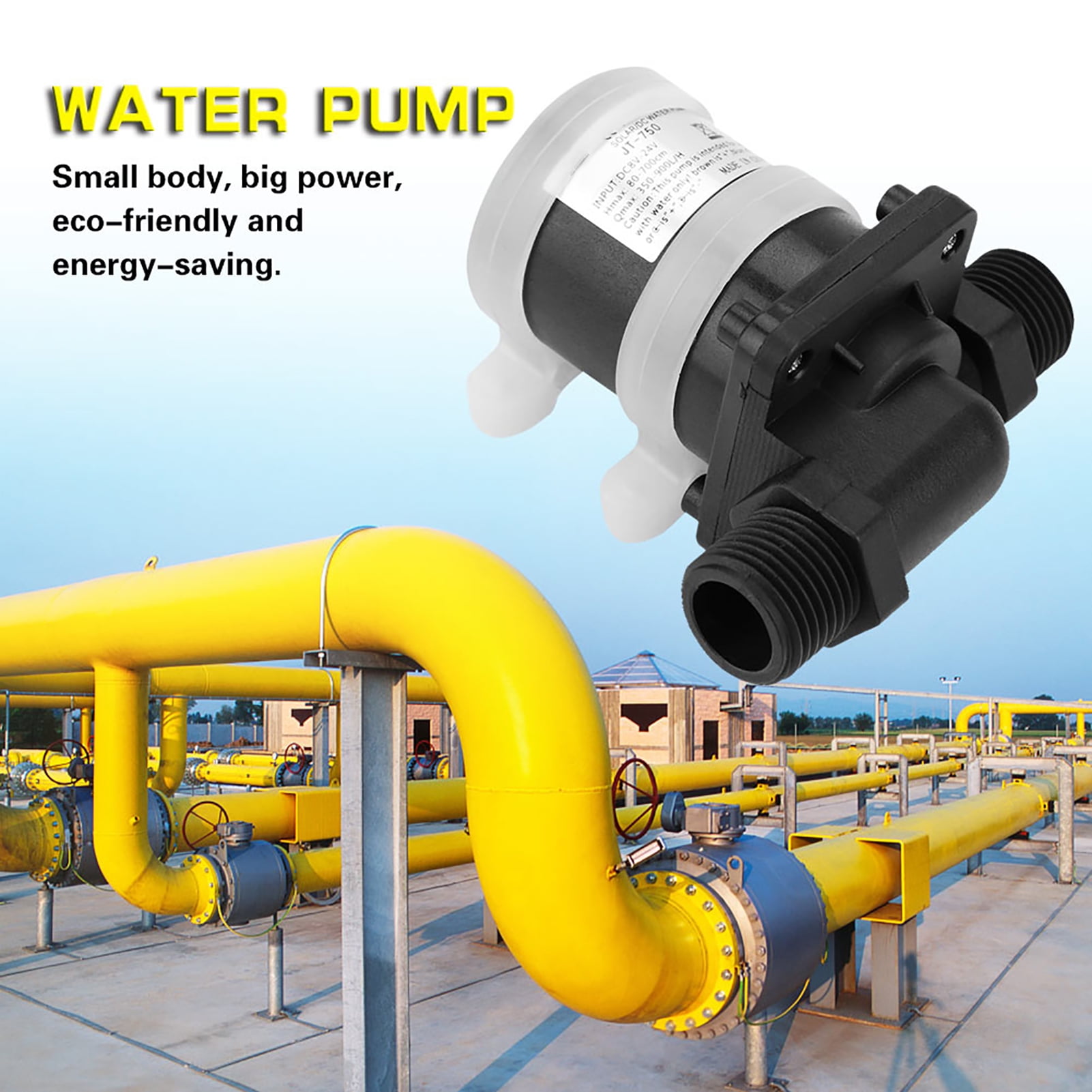 Water Pump, Energy Saving 40 Degrees Celsius -100 Degrees Celsius Big Power  Brushless Water Pump Long Life For Small Fish Pond - Walmart.ca