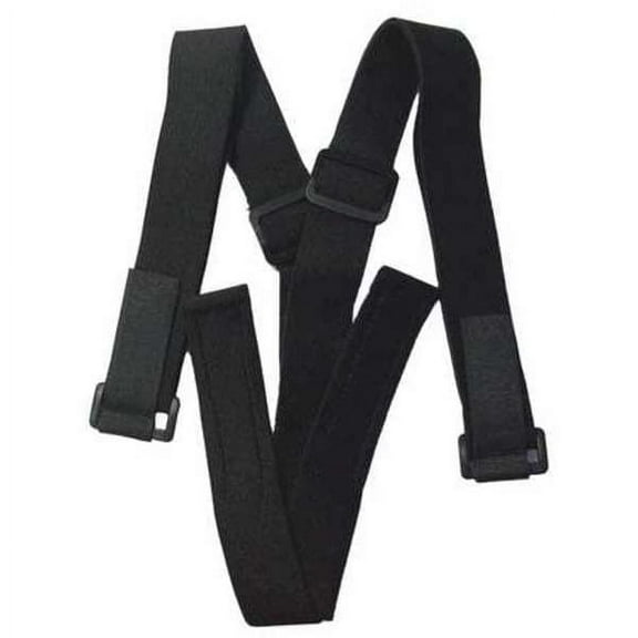 Tool Suspenders, Tool Belt Suspenders, Black, Elastic, 0 Pockets