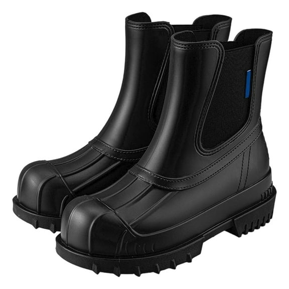 Women Rain Boots Ankle Rain Boots Waterproof Non- Casual Shoes Short Rain Boots Wide Calf For Gardening Outdoor Work And Everyday Wear Rain Boots