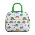 thumbnail image 2 of Womens White Dinosaurs Plants Pattern Lunch Box for Work,Insulated Lunch Bag for Women,Loncheras Para Mujer,Leakproof Adult Lunch Bag for Work,Beach,Travel,Picnic,Camping, 2 of 7