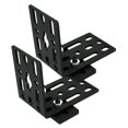 thumbnail image 1 of S SERENABLE 2 Pieces Awning Mounting Brackets Hardware for Vehicles Automotive Cross Bar Style A, 1 of 9