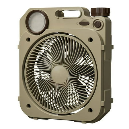 

Desk Fan Rechargeable Fan Travel Fan Office Fan Cooling Fan with Light for Room