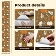 thumbnail image 4 of Peel and Stick Wallpaper Contact Paper pumpkins color hand drawn sketched pumpkin Autumn for Self Adhesive and Removable 17.7in x 118in, 4 of 8