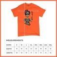 thumbnail image 5 of Tee Hunt Frida Kahlo Sugar Skull T-Shirt Calavera Day of The Dead Men's Tee, Orange, X-Large, 5 of 5