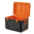 thumbnail image 3 of Yougu Portable Cooler 63 QT Insulated Hard Cooler 90 Can Capacity with Cup Holder.Black, 3 of 9