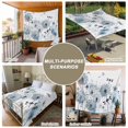 thumbnail image 6 of Blue Teal Dandelion Tapestry for Bedroom Wall Hanging Tapestry, Dragonfly Modern Art Watercolor Ceiling Backdrop Tapestries Poster Blanket Wall Decor for Teens Room Living Room Dorm 39" x 59", 6 of 8