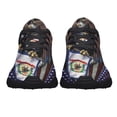 thumbnail image 5 of West Virginia State Eagle Shoes Sneakers for Women Men Black Size 4, 5 of 7