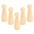 thumbnail image 3 of Pintar Muñeca de Muñeca 10pcs Muñecas Figura de Superficie Finamento Pulida Juguete Lindos Juguetes para Niños Para Pintar Decoraciones Artesanales, 3 of 7
