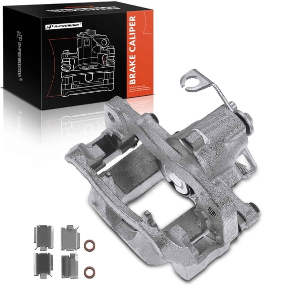 A-Premium Brake Caliper Assembly Replacement for Chrysler Town & Country Dodge Grand Caravan Ram C/V Volkswagen Routan 2008-2012 Rear Passenger Side