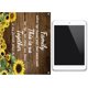 thumbnail image 5 of Letrero familiar de girasol de madera para mesa de recepción de boda, placa colgante, tablero de mesa, decoración rústica de pared, casa de campo para regalos, decoraciones de casa, cocina, invitados, 5 of 8