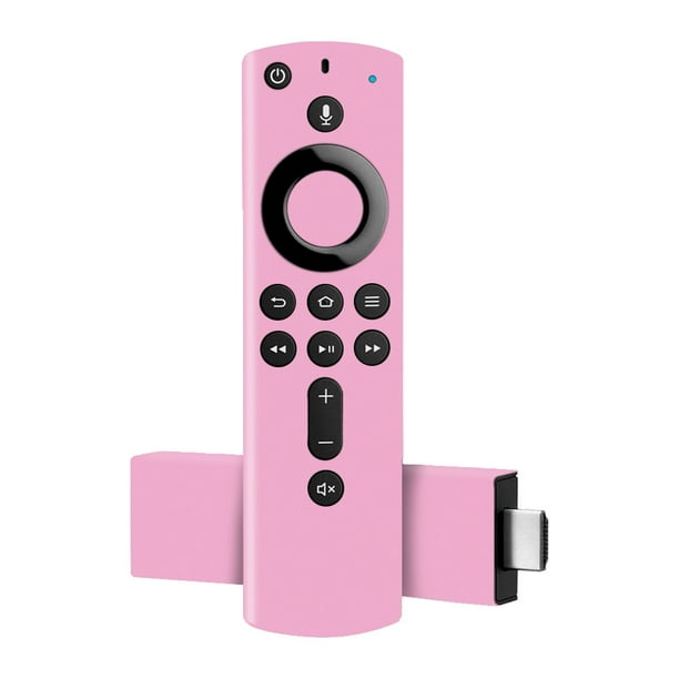 Skin For Amazon Fire Tv Stick 4k Solid Pink Mightyskins Protective Durable And Unique Vinyl Decal Wrap Cover Easy To Apply Remove And Change Styles Walmart Com Walmart Com