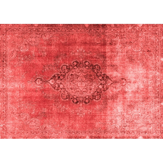 Ahgly Company Indoor Rectangle Persian Red Traditional Area Rugs, 8' x 12'