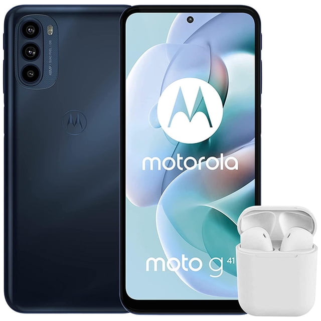 Celular MOTOROLA Moto G41 6GB 128GB 6.4 FHD+ 48MP Meteorite Black + Audifonos Internacional