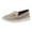 Beige, variant on Women's Flat Loafer Slip On Fashion Ballet Flat Sneaker Women's Comfort Walking Boat Shoe Black 8.5