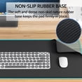thumbnail image 6 of MaxGear Large Gaming Mouse Pad 31.5x11.8 Inch, Extended Desk Mat with Stitched Edges, Non-Slip Base, Water-Resistant Micro-Weave Cloth, Black, 6 of 7