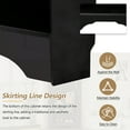 thumbnail image 5 of Euroco Corner Coat Rack with Shoe Bench and Adjustable Storage Shelf – Stylish Hall Tree for Entryway, Living Room, Office, or Bedroom, 5 of 9