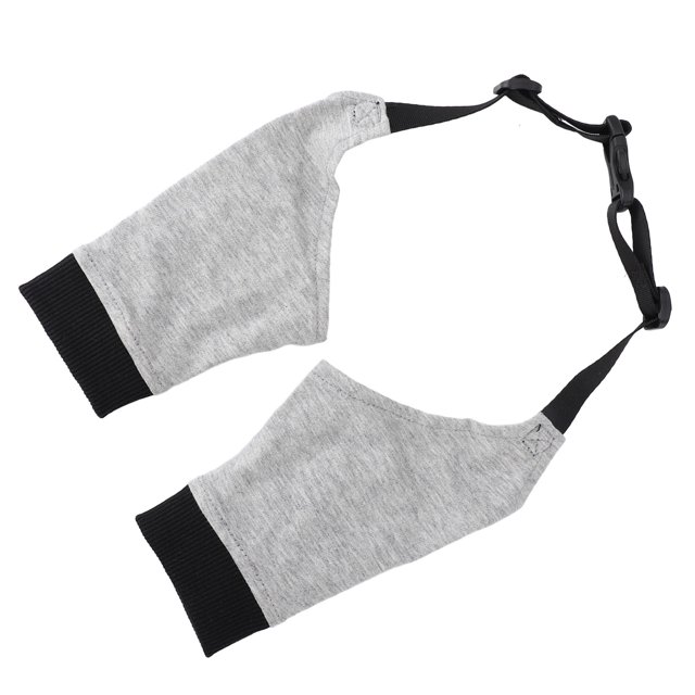 Dog Elbow Protector, Soft and Comfortable Cotton Polyester Blend Fabric Wound Elbow Protector Sleeve Elastic Cuffs Design Elbow Joint Support Strap for Calluses