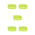 thumbnail image 1 of braveheart Boucle Colorée Légère Résistante à l'Usure Imperméable Fermoir de Salopette Remplacement Installation Facile Design Distinctif Pince de Ceinture Jaune 5Ensemble, 1 of 6