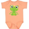thumbnail image 3 of Inktastic Cute Frog, Green Frog, Frog Princess, Crown Girls Baby Bodysuit, 3 of 5