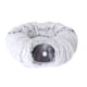 thumbnail image 2 of Cama túnel para gatos, juguete interactivo, lavable, cálido, cueva para gatos Gris, 2 of 9