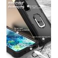thumbnail image 5 of Allytech Case for Samsung Galaxy S20FE 5G 6.5 inch, Three Layer Hybrid Hard PC Soft TPU Rubber Shockproof Kickstand Heavy Duty Case for Galaxy S20 FE 5G 2020 Release(6.5"), Black, 5 of 5