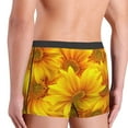 thumbnail image 4 of Kdxio Men's Boxer Briefs with 3D Sunflowers Print - Comfortable and Breathable Underwear for Everyday Wear, 4 of 7