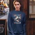 thumbnail image 4 of Greatest Country in the World Sweatshirt Cowgirl Cowboy Girlfriend Southwest Rodeo Country Western Rancher Crewneck, 4 of 7