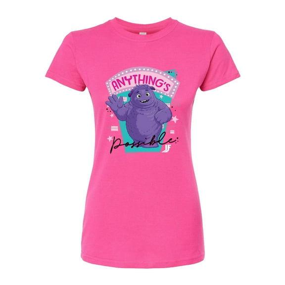 IF Movie - Anything's Possible - Junior's Fitted Graphic T-Shirt