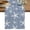 Dusty Blue, White, Indigo, variant on Table Runner 36 Inches Long, Yellow Starfish Coastal Decorative Table Runner for Party Wedding Home Decor, Summer Beach Nautical Sea Ocean Dresser Scarves for Bedroom Kitchen Tables Decor 13x36 Inch