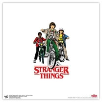 Gallery Pops Netflix Stranger Things: Season 2 - The Party Graphic Wall Art, Unframed Version, 12" x 12"