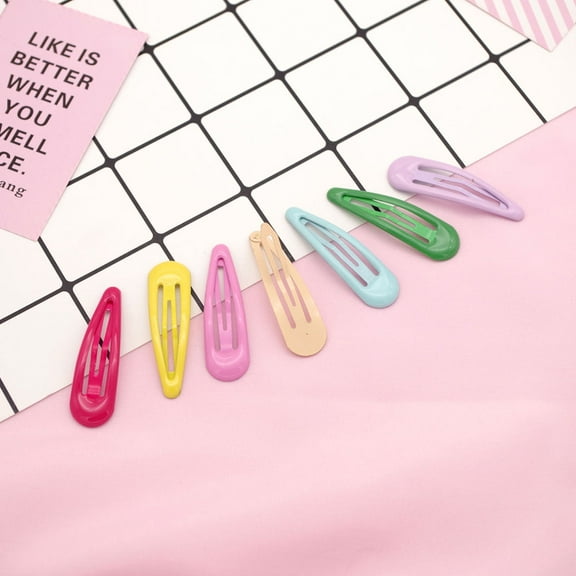 GAXIRE 40pcs Hair Snap Clips Set Simple and Hair Accessories for Girls and Women Everyday Use