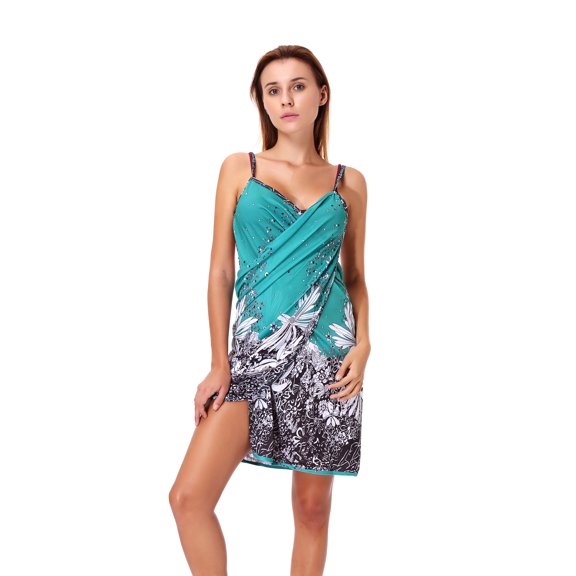 Mascarry Women Bathing Suit Bikini Swimwear Cover Up Summer Beach Dress Sarong Wrap Pareo