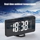 thumbnail image 2 of Pisexur Electrónica para Hombres Reloj Electrónico Digital Pantalla LED Reloj Electrónico Pantalla Digital Estéreo Reloj Despertador con Función de Repetición 12/24H Pantalla de Temperatura Versión E, 2 of 6