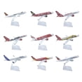 thumbnail image 2 of 16cm Die-cast Metal Airplane Air Airbus 320 350 340 1/400 Scale Planes Model Airplane Aircraft Model Toys, 2 of 12