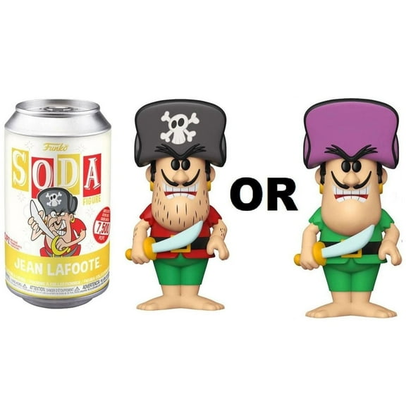Funko Soda Jean LaFoote Pirate Figure Quaker Oats Collectible Vinyl Toy