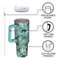 thumbnail image 4 of OBREWU Cute Pitbull Terriers Dog and Coffee Tumbler with Handle and Lid,Cute Pitbull Terriers Dog and Coffee 40oz Double Wall Vacuum Insulated Tumbler,Cups Gift for Women and Men, 4 of 7