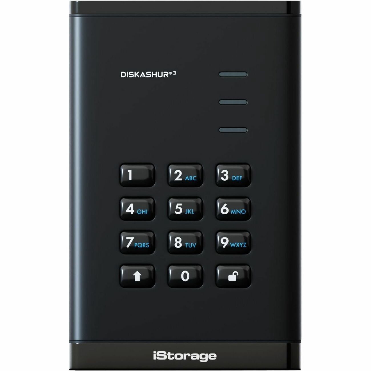 iStorage diskAshur3 2 TB Portable Solid State Drive | Black | Incorporated Common Criteria EAL 5+ | PIN protected | AES 256-bit Full Disk Hardware Encryption | Dust/Water Resistant | TAA Compliant ...