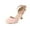 Pink, variant on CAIXIA Dress Shoes for Girls Girls Sandals Ankle Strap Square Toe Low Heel Bow Flower Dress Shoes Daddy Daughterdance Dress Shoes for Girls,11-11.5 Years