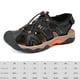 thumbnail image 2 of Sandalias de senderismo para hombre Sandalias de playa con punta cerrada Sandalias para caminar de cuero Ligeras, 2 of 9